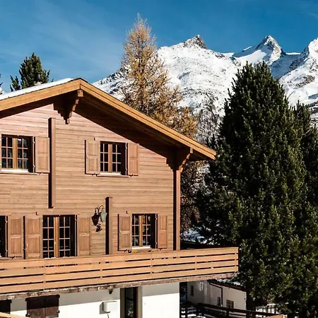 샬레 Chalet Schliechten Saas Fee